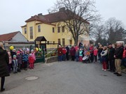 Předání  obecního Hřiště pro všechny generace na Vlkavě